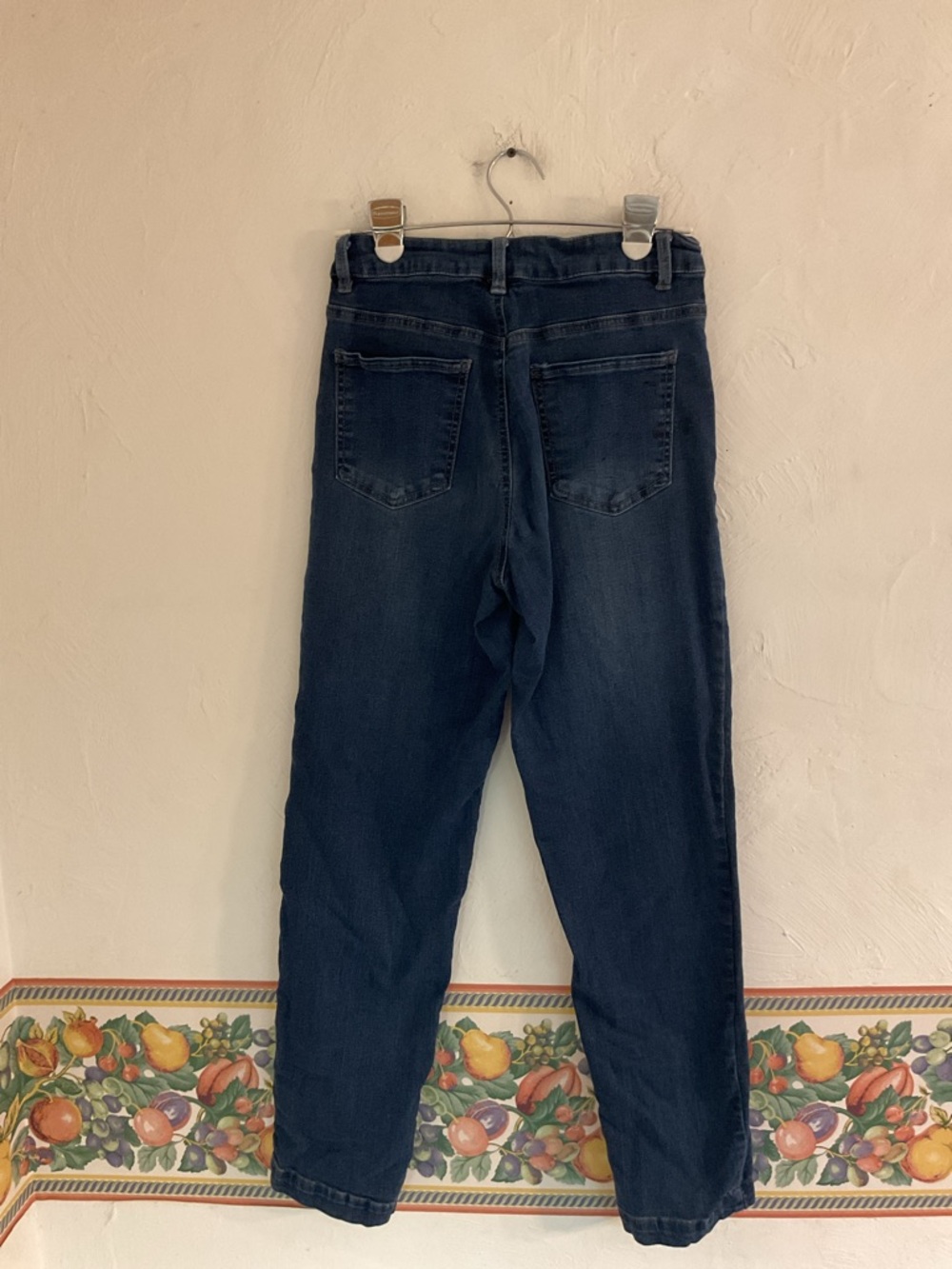 d. jeans High-Rise Sailor Skinny Jeans Size 4 Dark Blue Wash - Picture 3 of 8